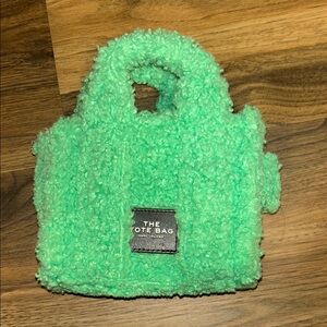 Marc Jacobs Mint Green Plush Tote